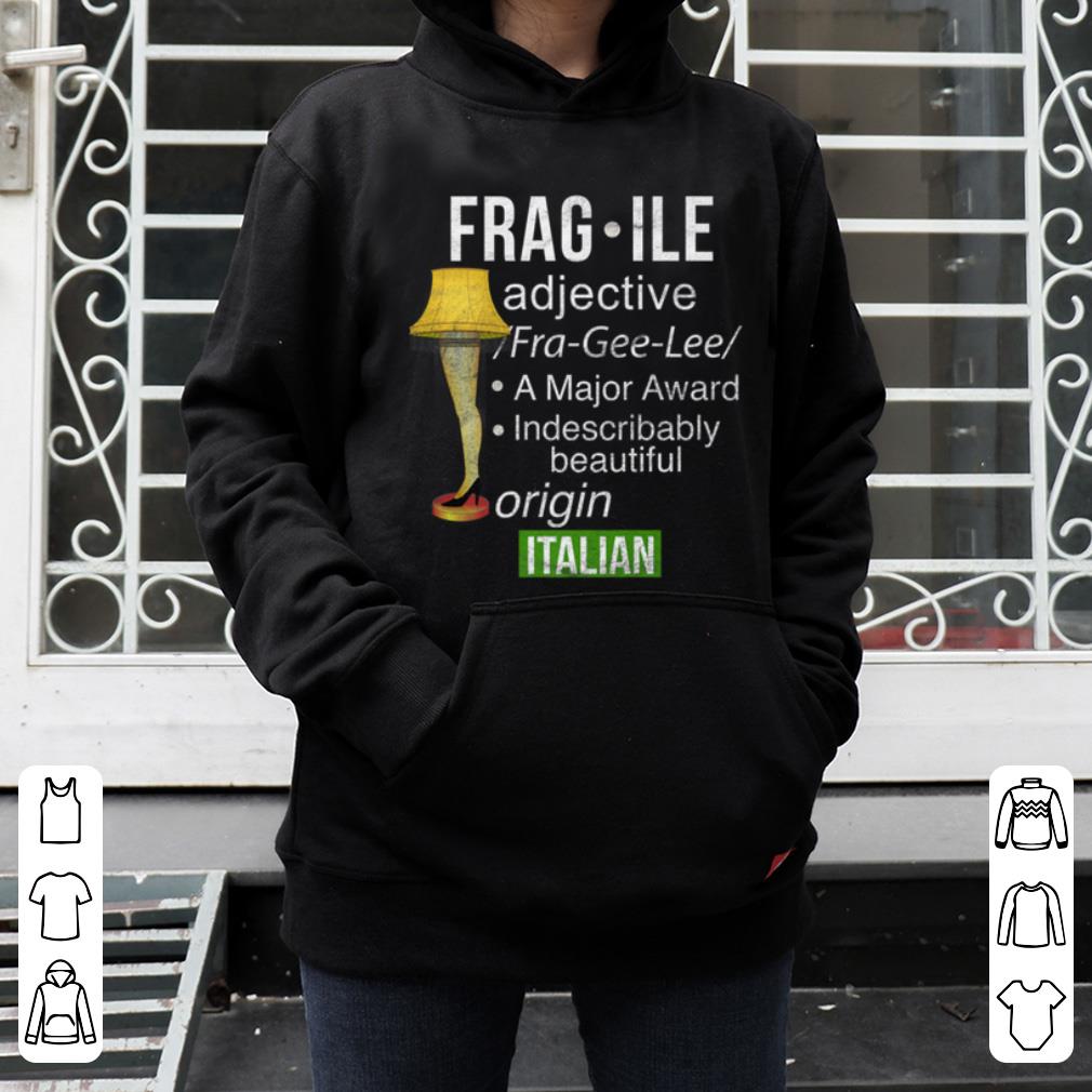 Official Funny Christmas Fragile Major Award Leg Lamp shirt 4 - Official Funny Christmas Fragile Major Award Leg Lamp shirt