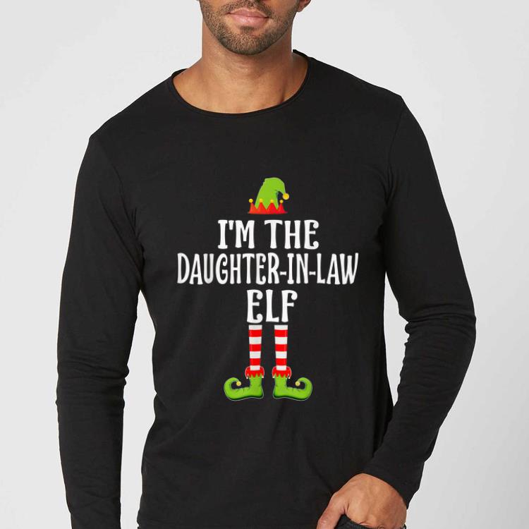 Official I m The DAUGHTER IN LAW Elf Group Matching Family Christmas shirt 4 - Official I'm The DAUGHTER-IN-LAW Elf Group Matching Family Christmas shirt