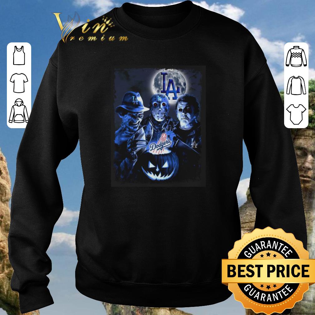 Official Los Angeles Dodgers Horror film characters shirt 2020 4 - Official Los Angeles Dodgers Horror film characters shirt 2020