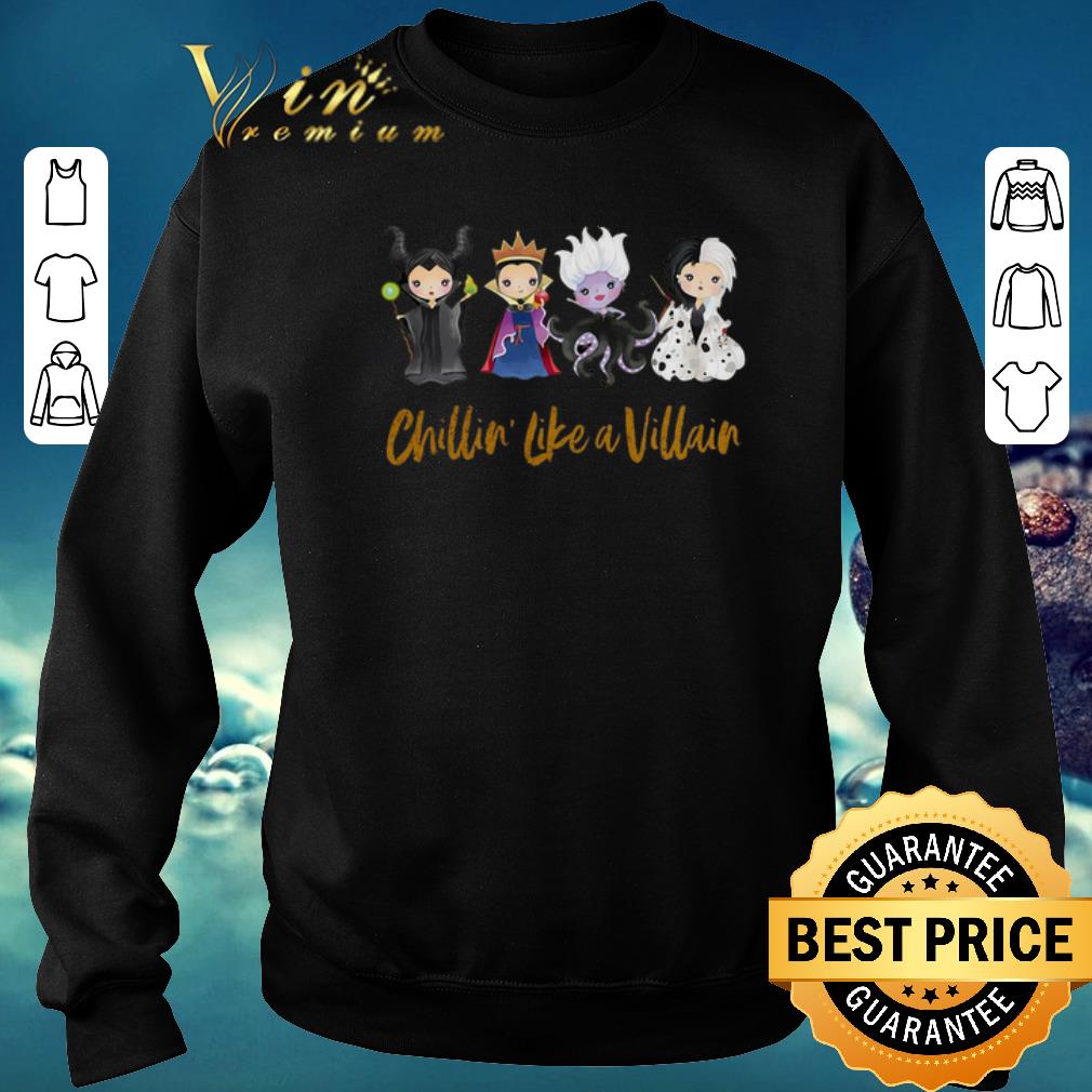 Official Maleficent Chillin Like A Villain Disney Halloween shirt sweater 2019 4 - Official Maleficent Chillin' Like A Villain Disney Halloween shirt  sweater 2019