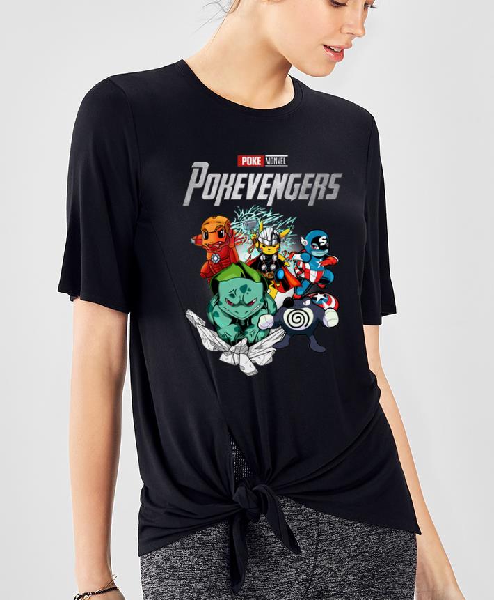 Official Marvel Avengers Endgame Poke Monvel Pokevengers shirt 4 - Official Marvel Avengers Endgame Poke Monvel Pokevengers shirt