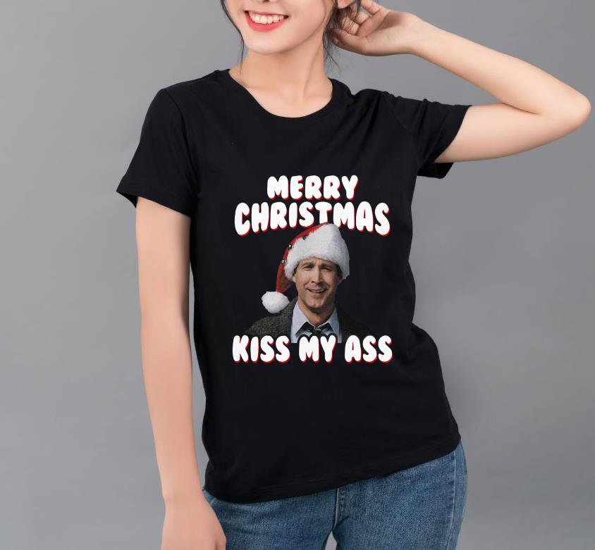 Official Merry Christmas Kiss My Ass Clark Griswold shirt 4 - Official Merry Christmas Kiss My Ass Clark Griswold shirt