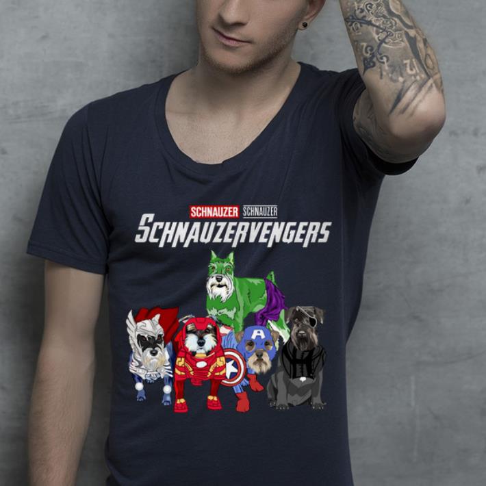 Official Schnauzer Schnauzervengers Marvel Avengers Endgame shirt 4 - Official Schnauzer Schnauzervengers Marvel Avengers Endgame shirt