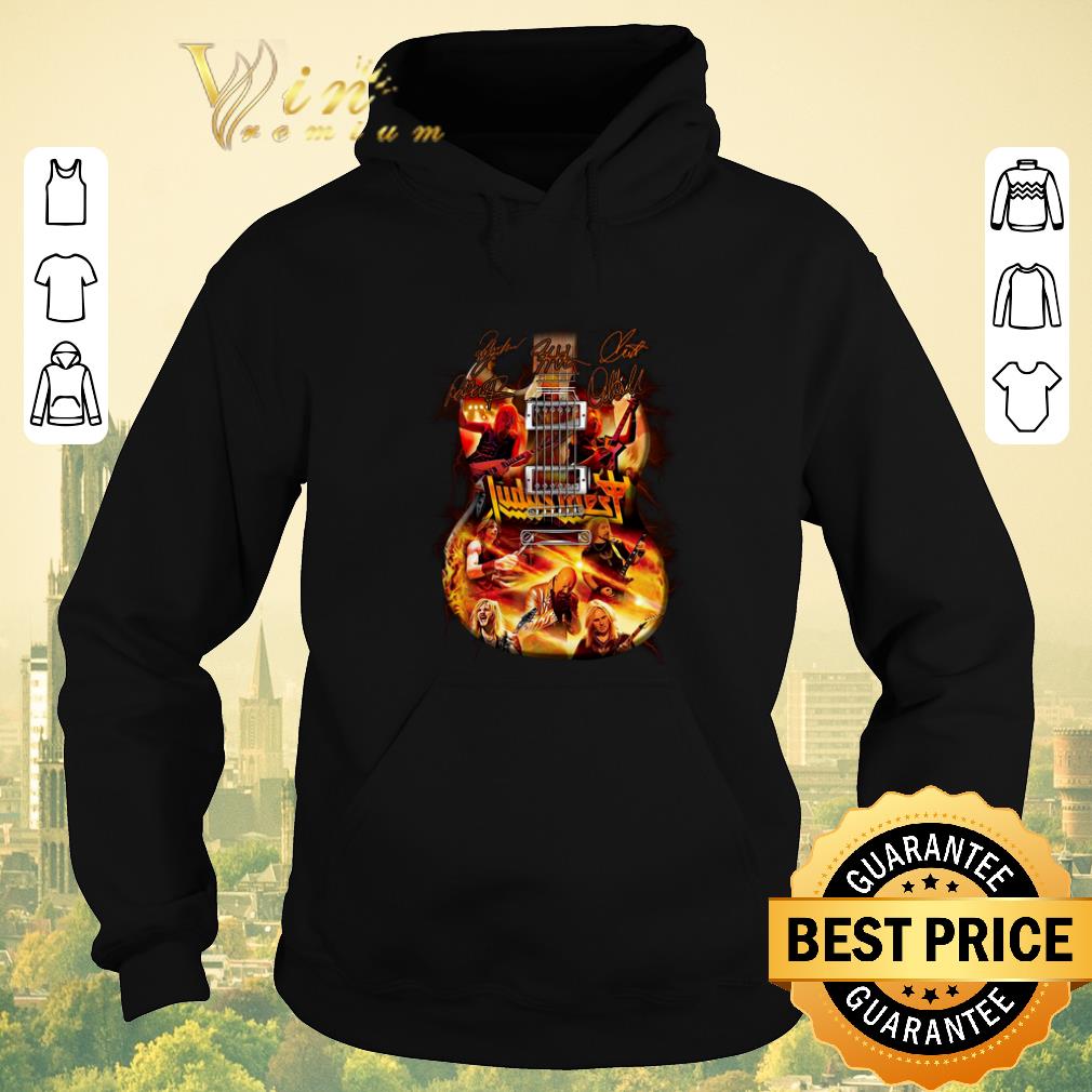 Official Signatures Judas Priest guitarist shirt 4 - Official Signatures Judas Priest guitarist shirt