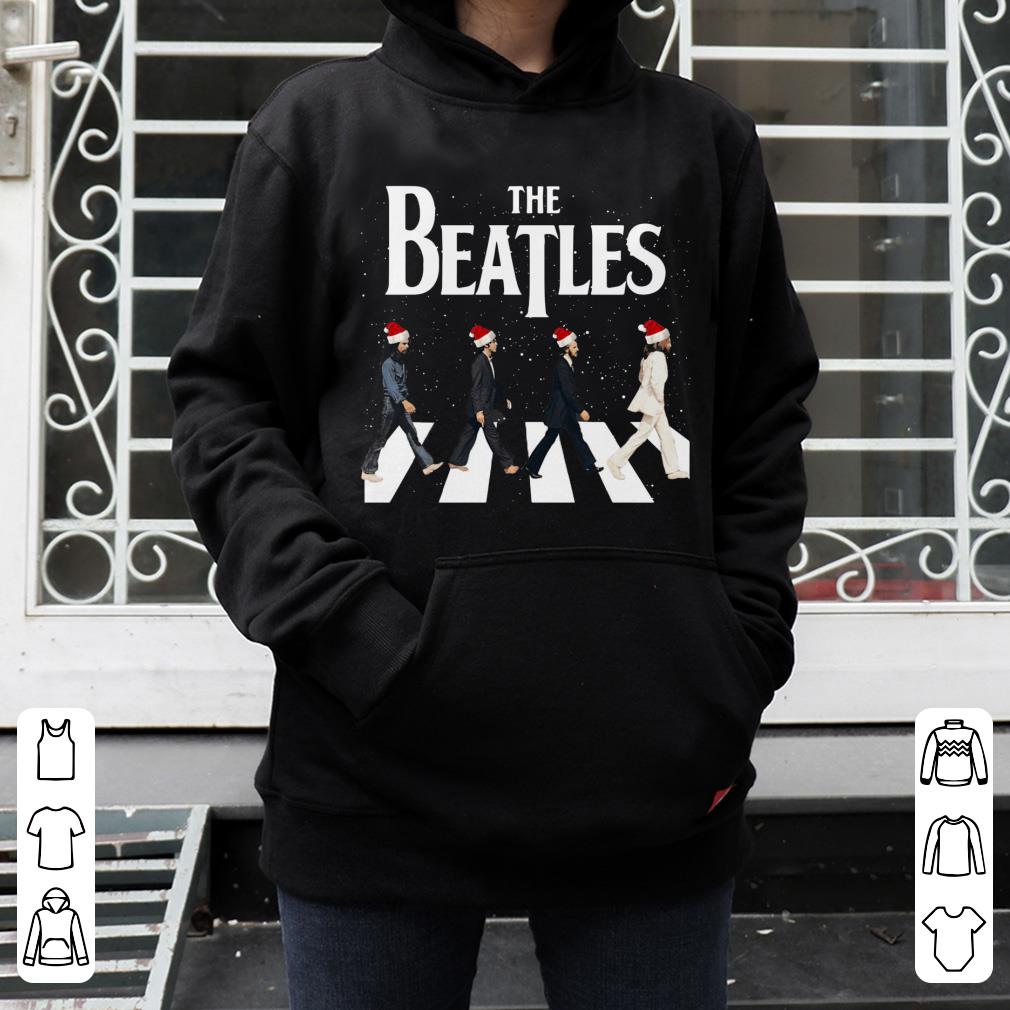 Official The Beatles Road Abbey Christmas shirt 4 - Official The Beatles Road Abbey Christmas shirt