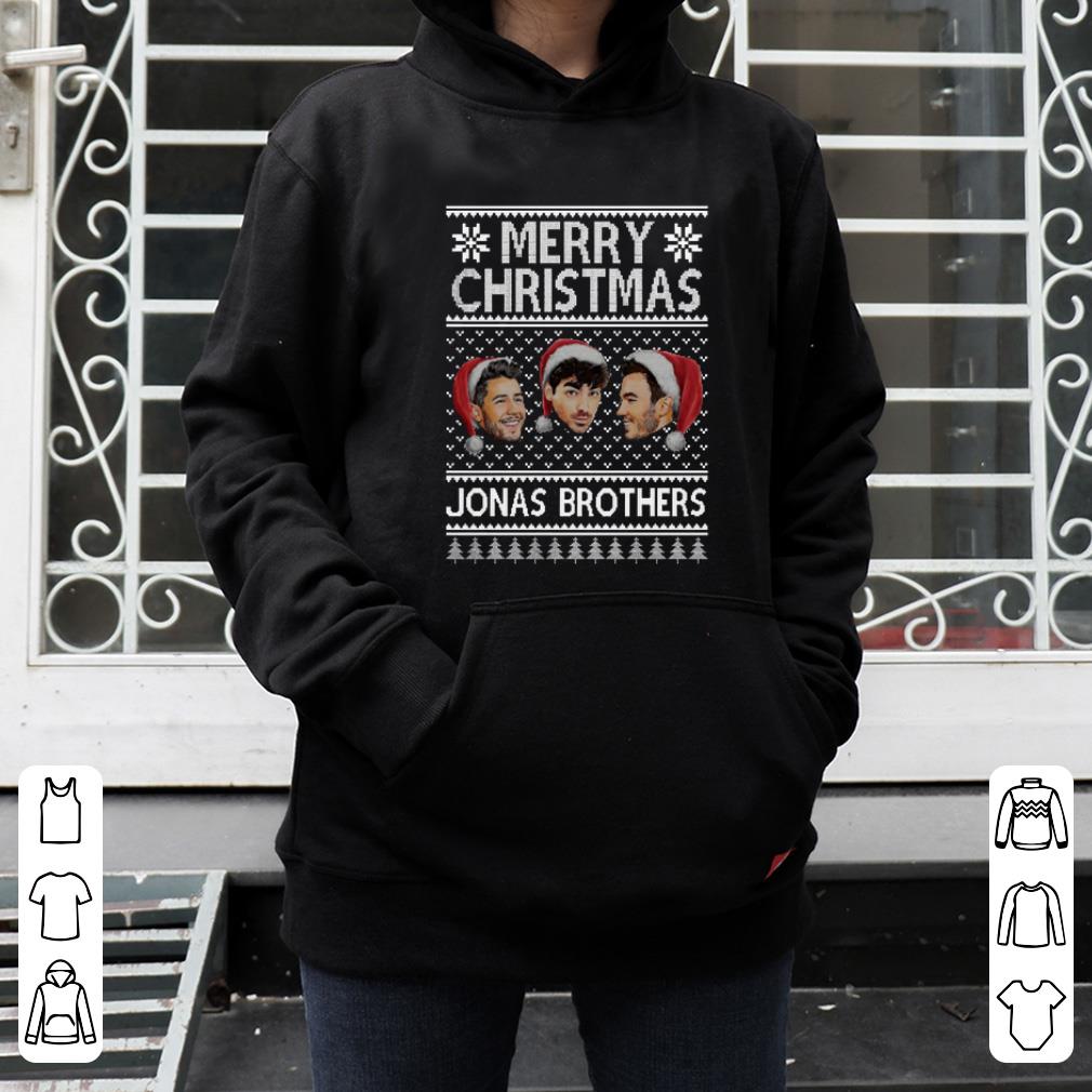 Official Ugly Christmas Merry Christmas Jonas Brothers shirt 4 1 - Official Ugly Christmas Merry Christmas Jonas Brothers shirt