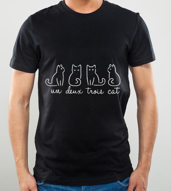 Official Un Deux Trois Cat shirt 4 - Official Un Deux Trois Cat shirt
