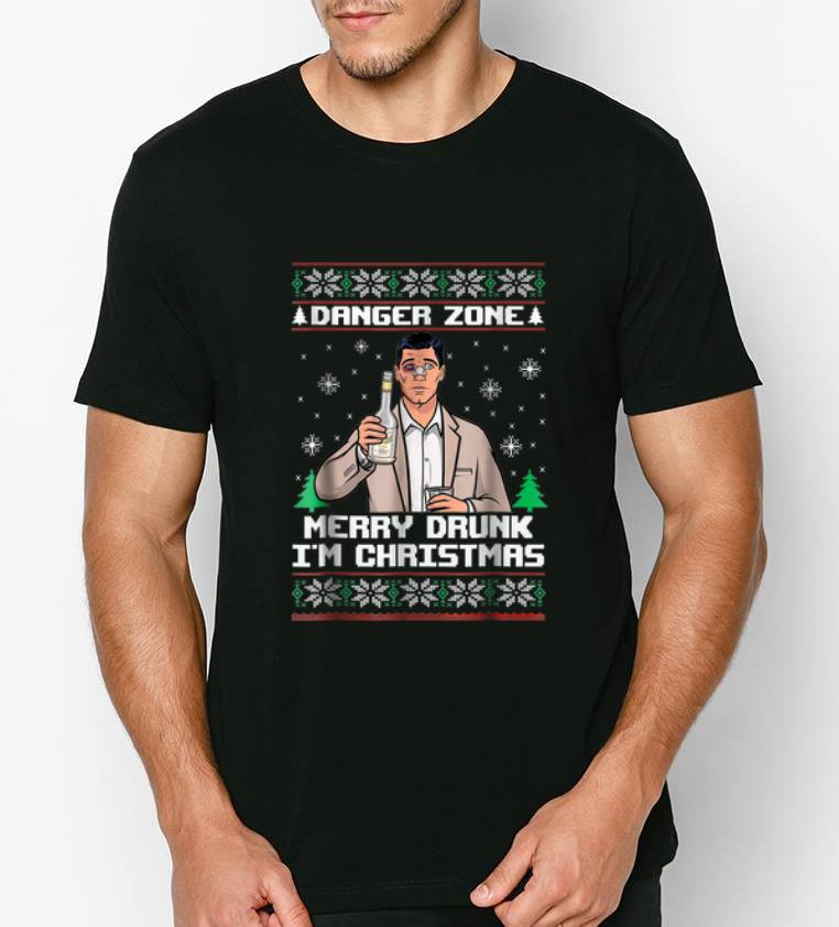 Original A Danger Zone Merry Drunk I m Christmas Ugly Christmas shirt 4 - Original A Danger Zone Merry Drunk I'm Christmas Ugly Christmas shirt