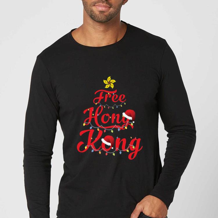 Original Free Hong Kong Christmas shirt 4 - Original Free Hong Kong Christmas shirt