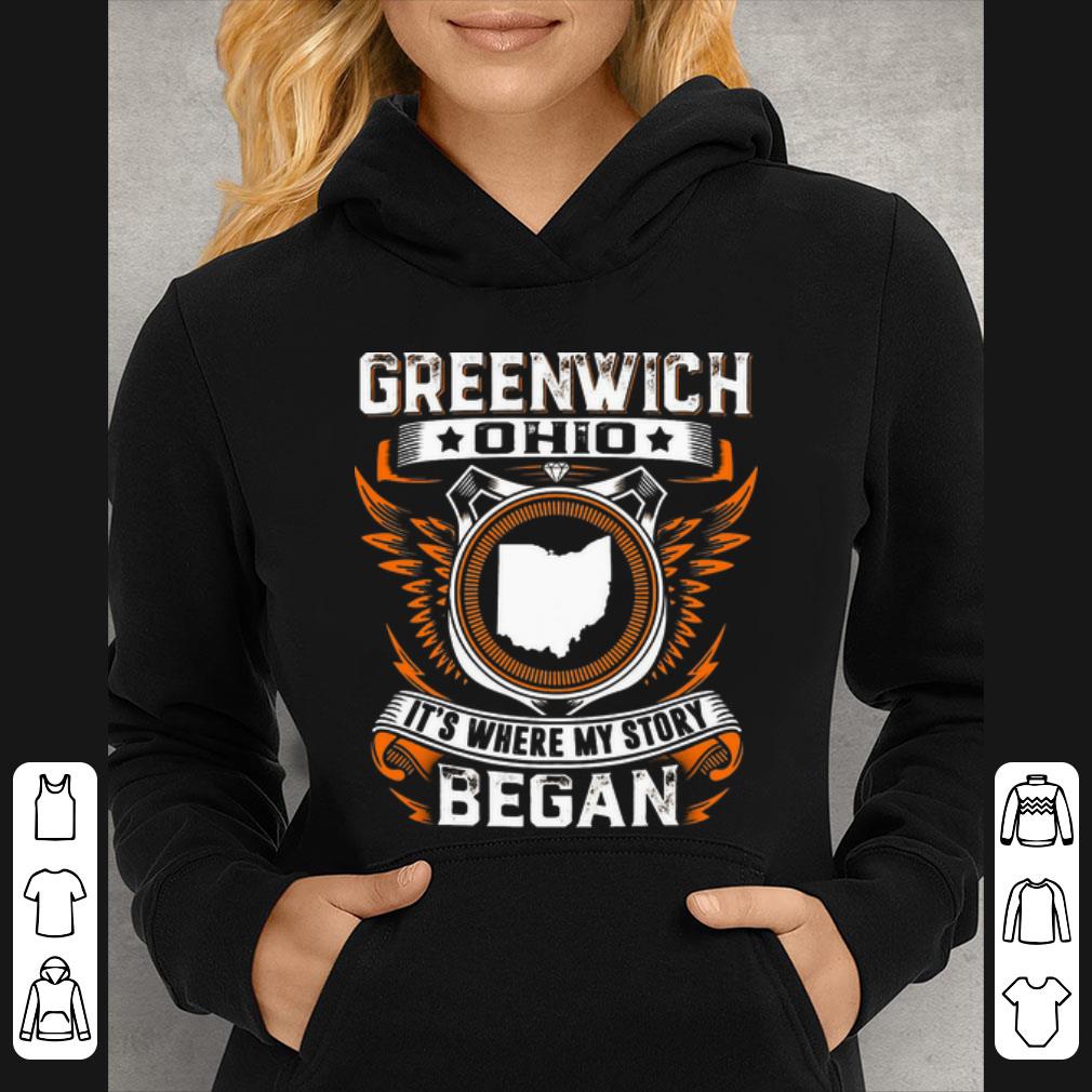 Original Greenwich Ohio It s Where My Story Began shirt 4 - Original Greenwich Ohio It's Where My Story Began shirt