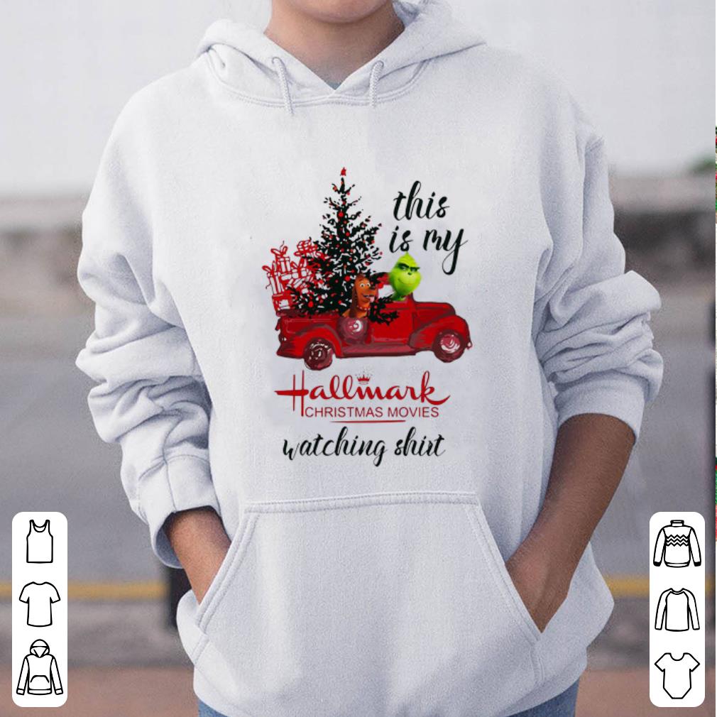 Original Grinch And Max This Is My Hallmark Christmas Movie Watching shirt 4 - Original Grinch And Max This Is My Hallmark Christmas Movie Watching shirt