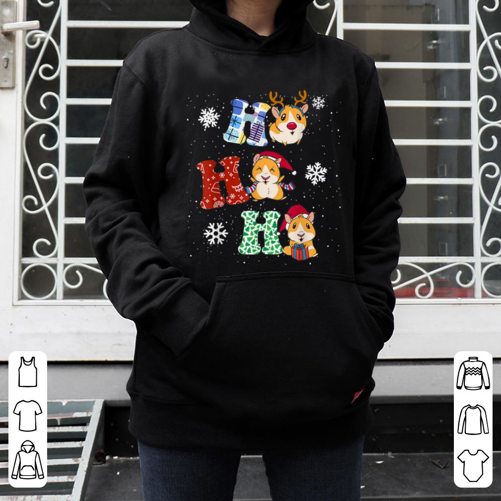 Original Ho Ho Ho Funny Guinea Pig Christmas Xmas Gift sweater 4 - Original Ho Ho Ho Funny Guinea Pig Christmas Xmas Gift sweater