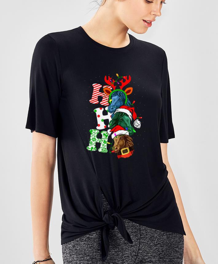 Original Horses Ho Ho Ho Christmas shirt 4 - Original Horses Ho Ho Ho Christmas shirt