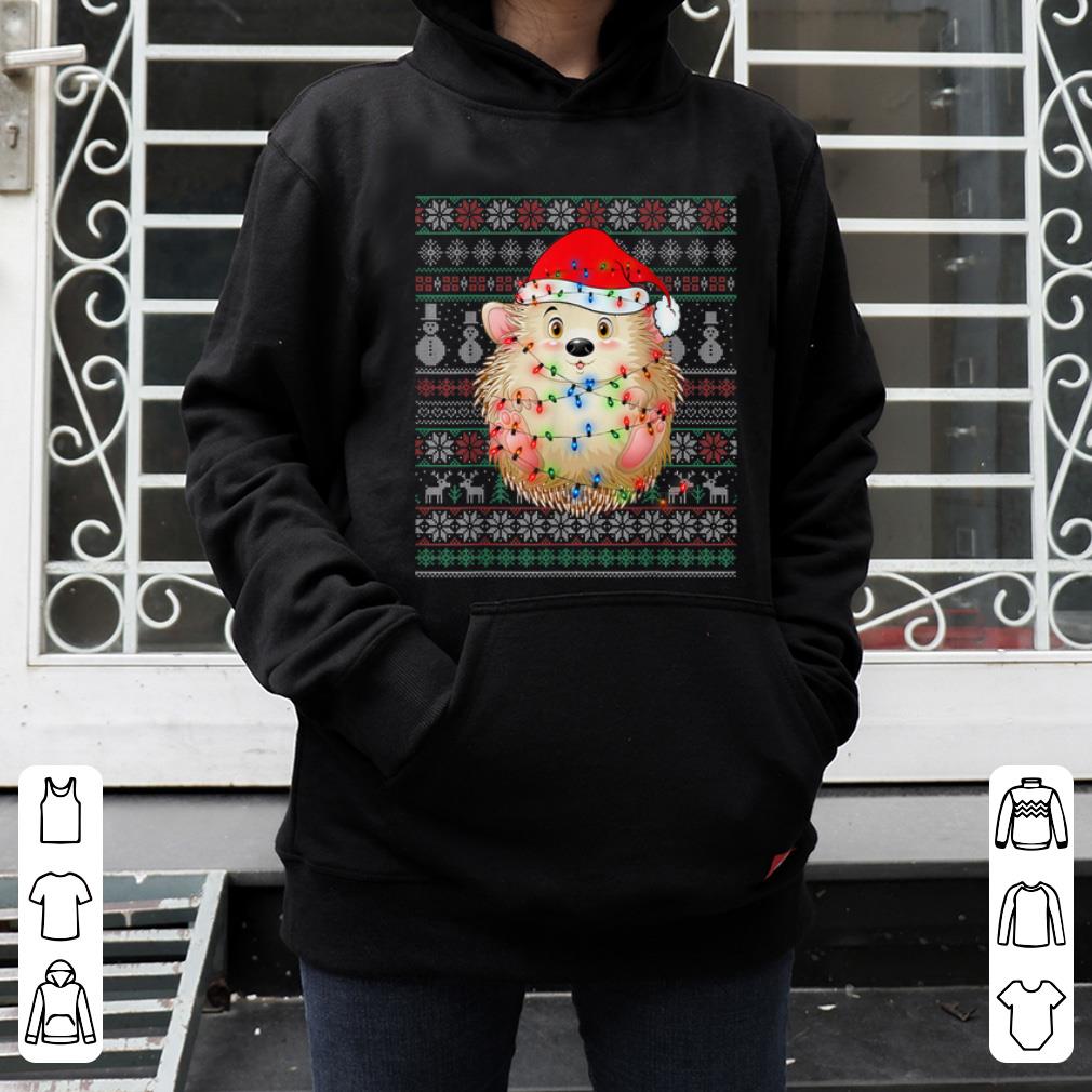 Original Porcupine Christmas Light Ugly Christmas shirt 4 - Original Porcupine Christmas Light Ugly Christmas shirt