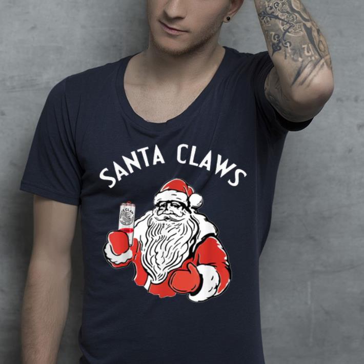 Original Santa Claws Christmas White Claw Hard Seltzer shirt 4 - Original Santa Claws Christmas White Claw Hard Seltzer shirt