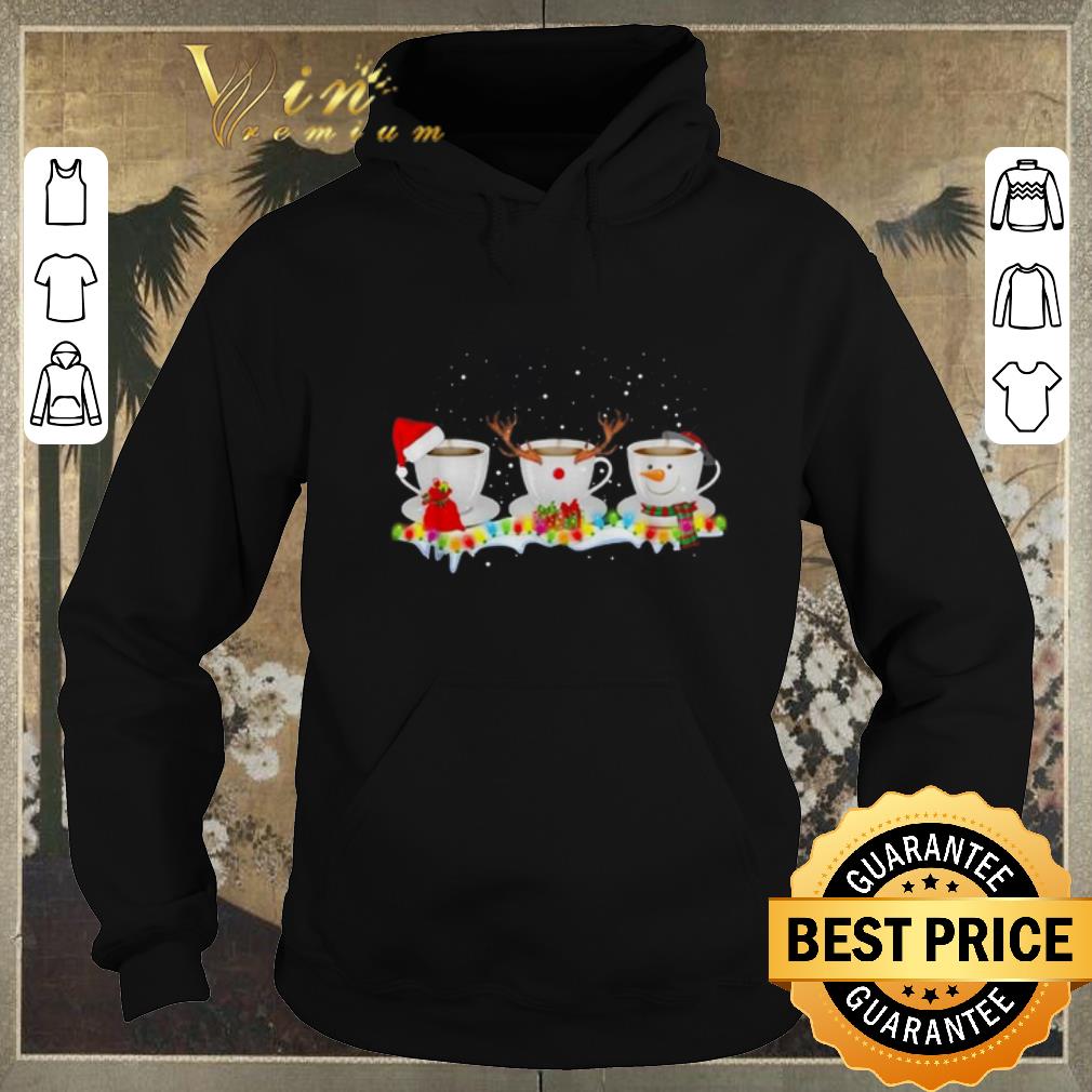 Original Santa coffee cups Christmas shirt sweater 4 - Original Santa coffee cups Christmas shirt sweater
