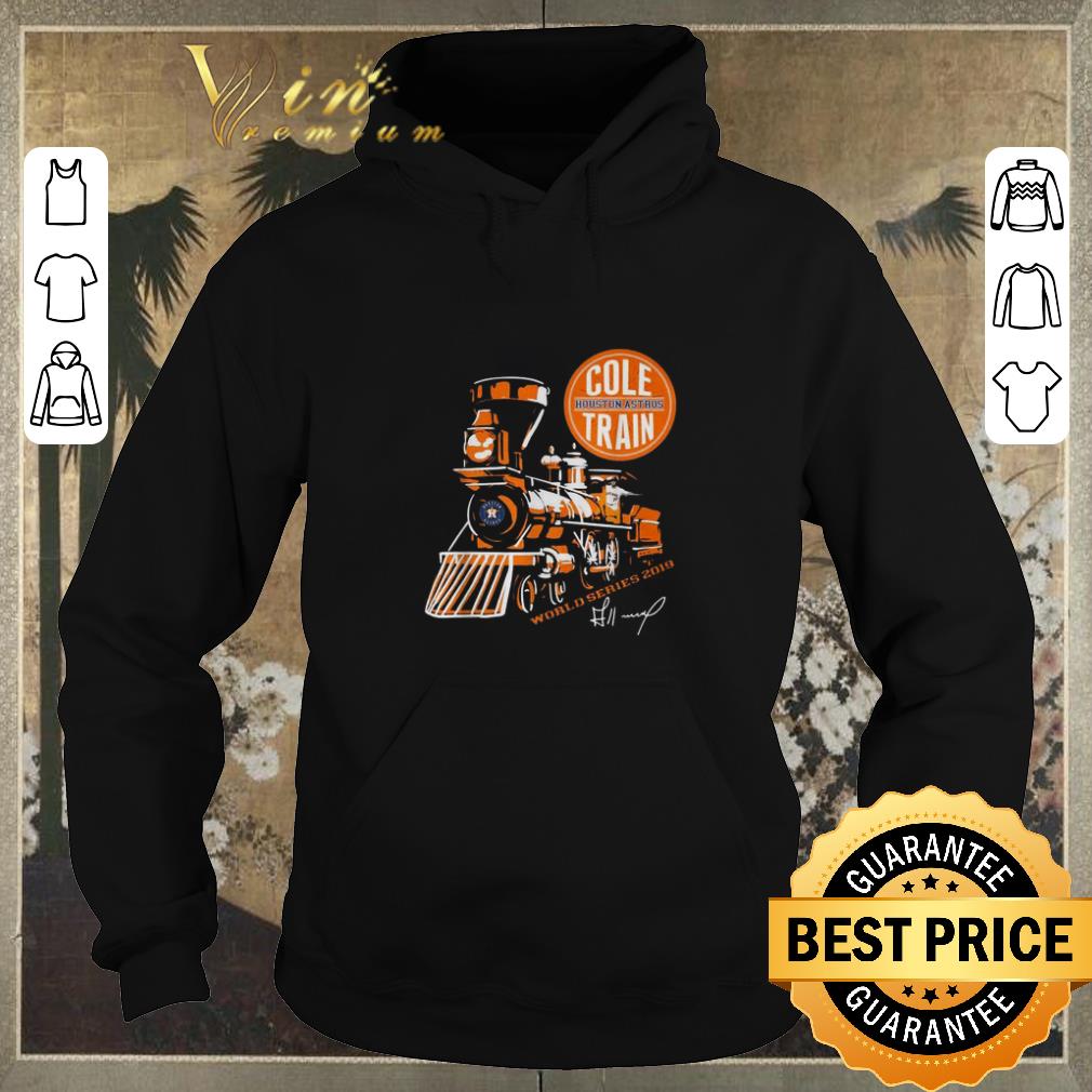 Original Signature Houston Astros cole train World Series 2019 shirt 4 - Original Signature Houston Astros cole train World Series 2019 shirt