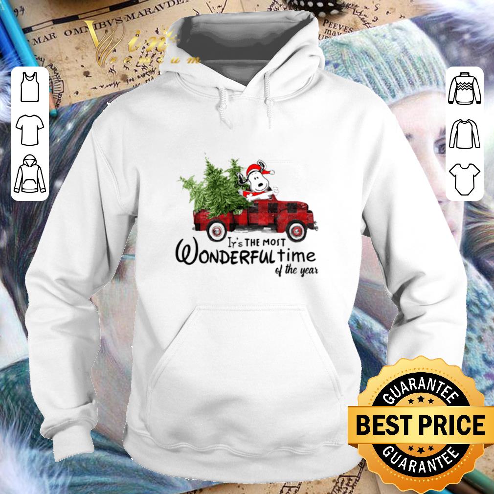 Original Snoopy Truck It's The Most Wonderful Time Of The Year Christmas shirt Original Snoopy Truck It s The Most Wonderful Time Of The Year Christmas shirt 4 - Original Snoopy Truck It's The Most Wonderful Time Of The Year Christmas shirt