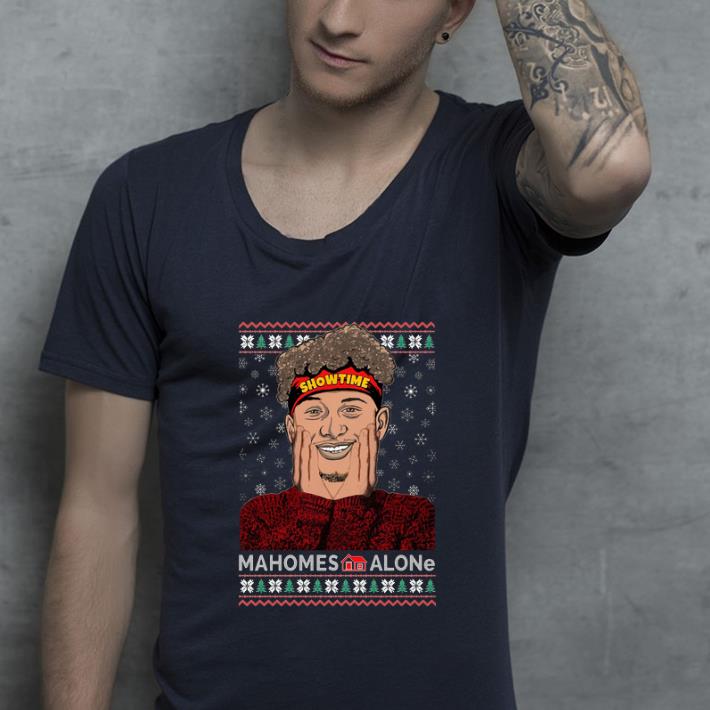 Original Ugly Christmas Patrick Mahomes Home Malone Showtime Mahomes Alone shirt 4 - Original Ugly Christmas Patrick Mahomes Home Malone Showtime Mahomes Alone shirt