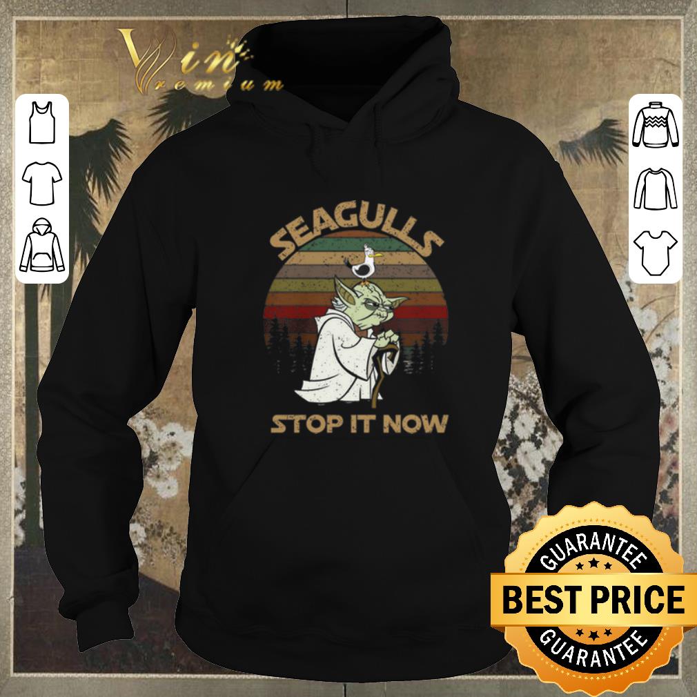 Original Vintage Yoda Seagulls stop it now shirt Original Vintage Yoda Seagulls stop it now shirt 4 - Original Vintage Yoda Seagulls stop it now shirt
