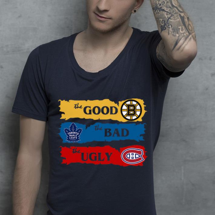Premium Boston Bruins The Good Toronto Maple Leafs The Bad The Ugly shirt 4 - Premium Boston Bruins The Good Toronto Maple Leafs The Bad The Ugly shirt