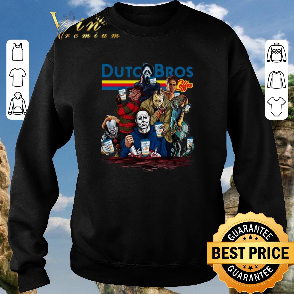 Premium Dutch Bros Coffee Horror movie characters shirt 2020 Premium Dutch Bros Coffee Horror movie characters shirt 2020 4 - Premium Dutch Bros Coffee Horror movie characters shirt 2020