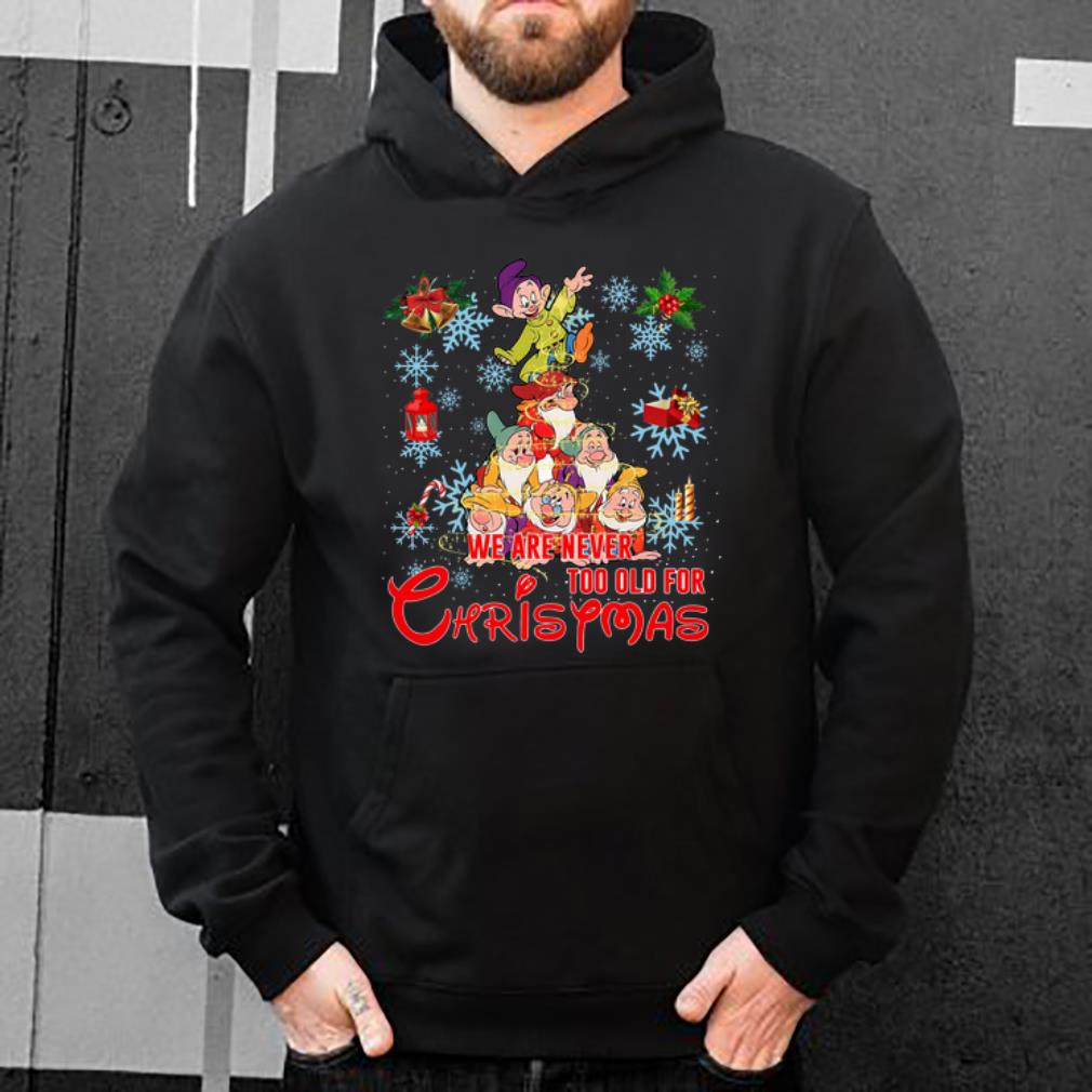 Premium Grumpy Christmas Tree We Are Never Too Old For Christmas shirt 4 - Premium Grumpy Christmas Tree We Are Never Too Old For Christmas shirt