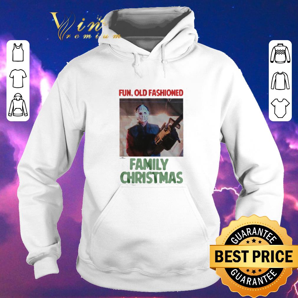 Premium Jason Voorhees fun old fashioned family Christmas shirt Premium Jason Voorhees fun old fashioned family Christmas shirt 4 - Premium Jason Voorhees fun old fashioned family Christmas shirt