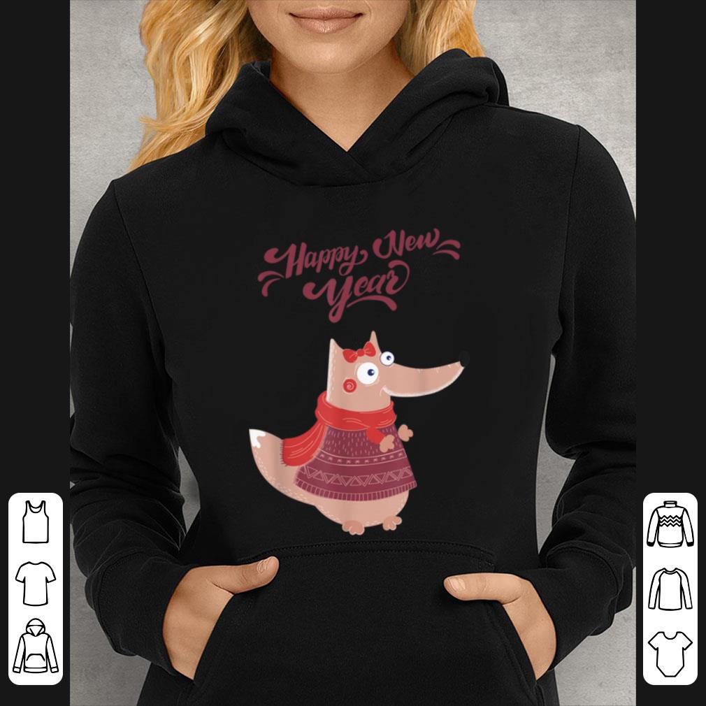 Premium Lovely Fox Happy New Year Christmas Fox Pajama shirt 4 - Premium Lovely Fox Happy New Year - Christmas Fox Pajama shirt