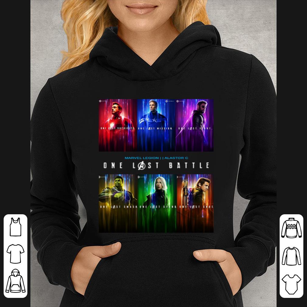 Premium Marvel Avengers Endgame One Last Battle Characters shirt 4 - Premium Marvel Avengers Endgame One Last Battle Characters shirt