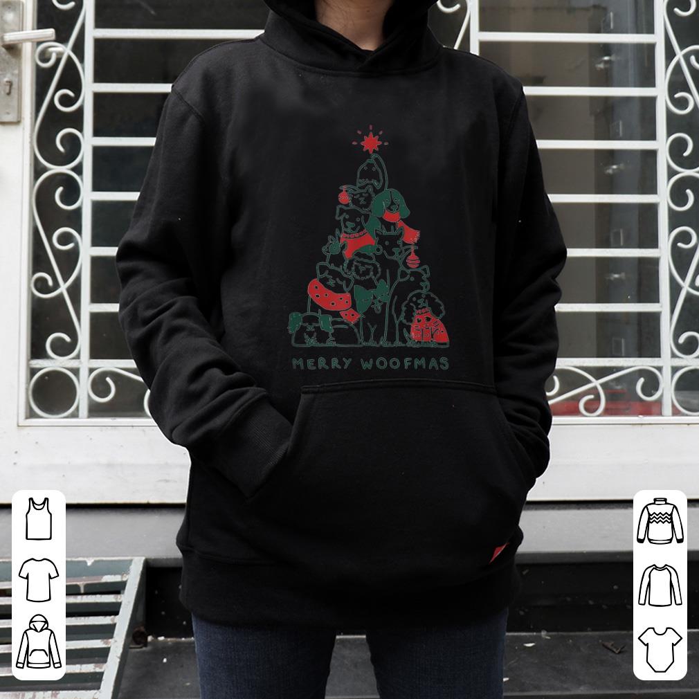 Premium Merry Woofmas Funny Dogs Christmas Tree Xmas Gift shirt 4 - Premium Merry Woofmas Funny Dogs Christmas Tree Xmas Gift shirt