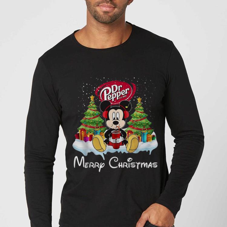 Premium Mickey Mouse Dr Pepper Merry Christmas shirt 4 - Premium Mickey Mouse Dr Pepper Merry Christmas shirt