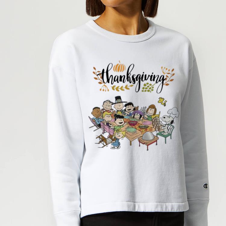 Premium Peanut Characters Charlie Brown Happy Thanksgiving shirt 4 - Premium Peanut Characters Charlie Brown Happy Thanksgiving shirt