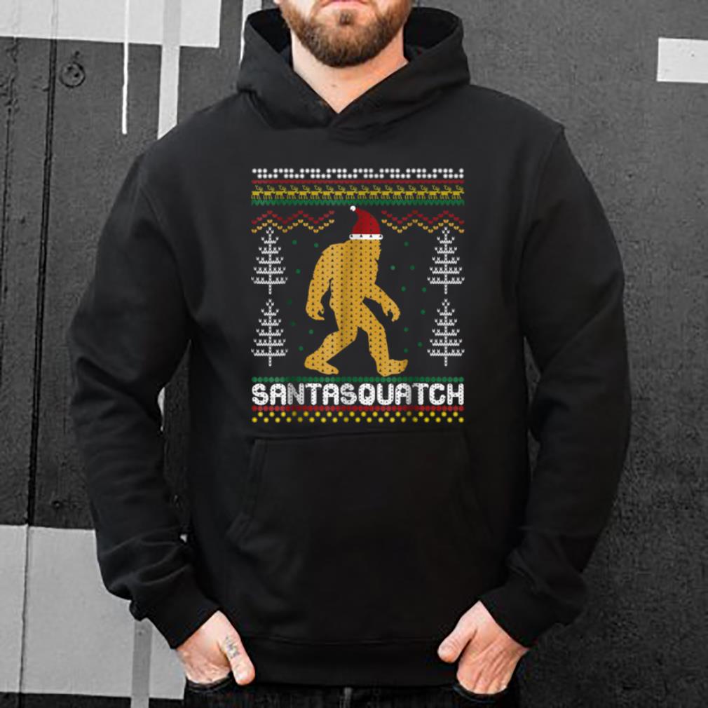 Premium Santasquatch Bigfoot Ugly Christmas Sweater Tee Gift shirt 4 - Premium Santasquatch Bigfoot Ugly Christmas Sweater Tee Gift shirt