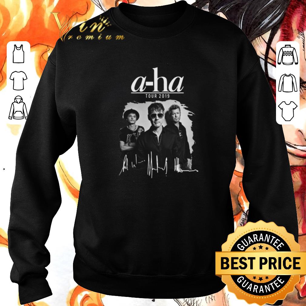 Premium Signatures A ha tour 2019 shirt 4 - Premium Signatures A-ha tour 2019 shirt