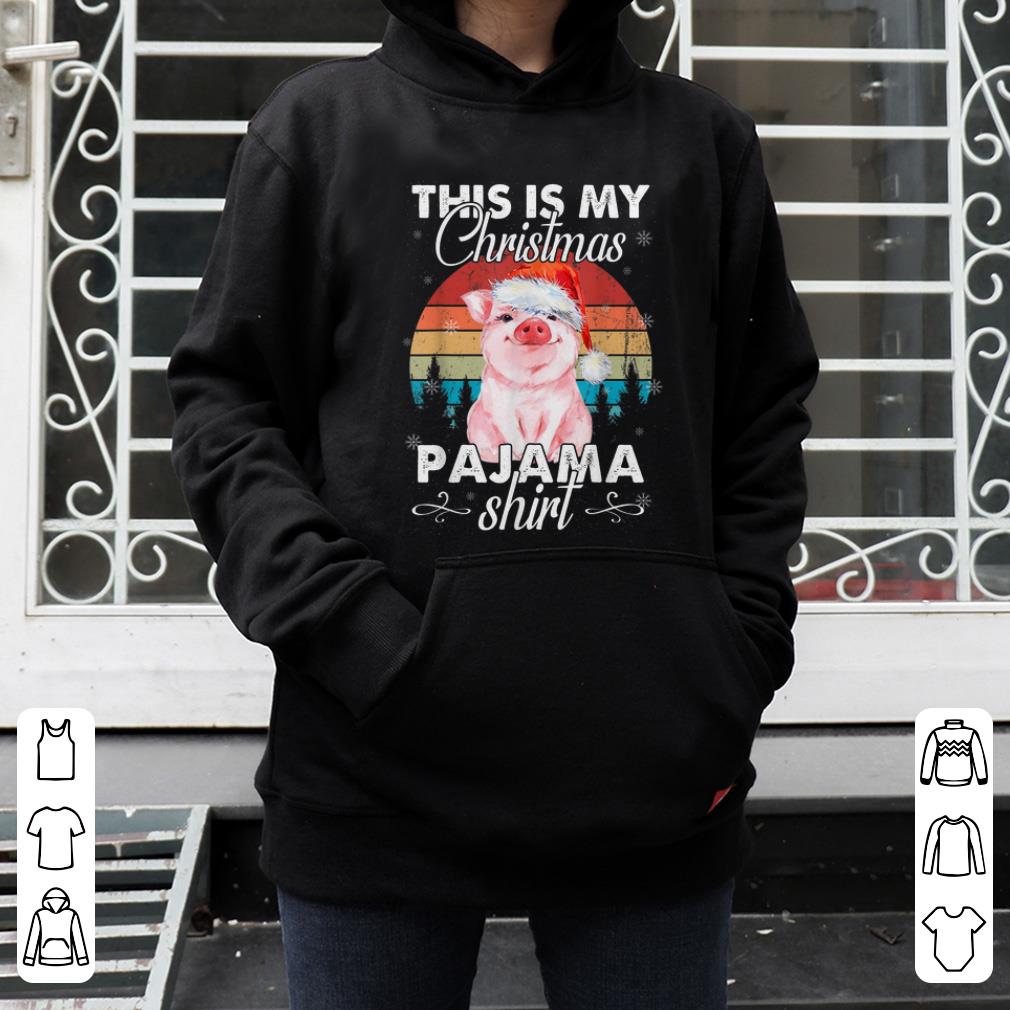 Premium This Is My Christmas Pig Pajama Xmas Gift shirt 4 - Premium This Is My Christmas Pig Pajama Xmas Gift shirt