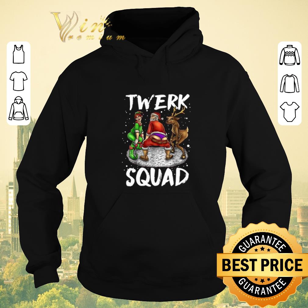 Premium Twerk Squad Santa Elf Twerking Christmas shirt sweater 4 - Premium Twerk Squad Santa Elf Twerking Christmas shirt sweater
