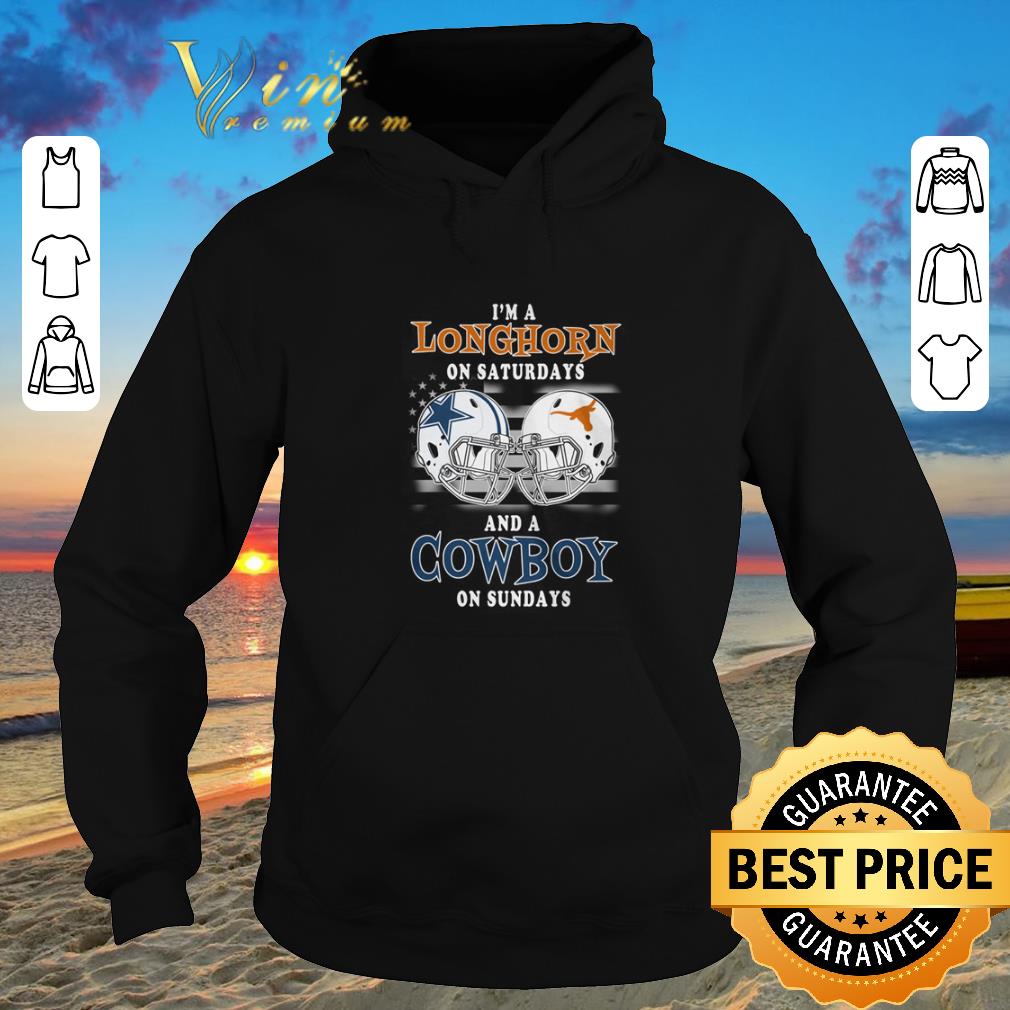 Pretty I'm a Texas Longhorns on saturdays and a Dallas Cowboys on sundays shirt sweater 2019 Pretty I m a Texas Longhorns on saturdays and a Dallas Cowboys on sundays shirt sweater 2019 4 - Pretty I'm a Texas Longhorns on saturdays and a Dallas Cowboys on sundays shirt sweater 2019