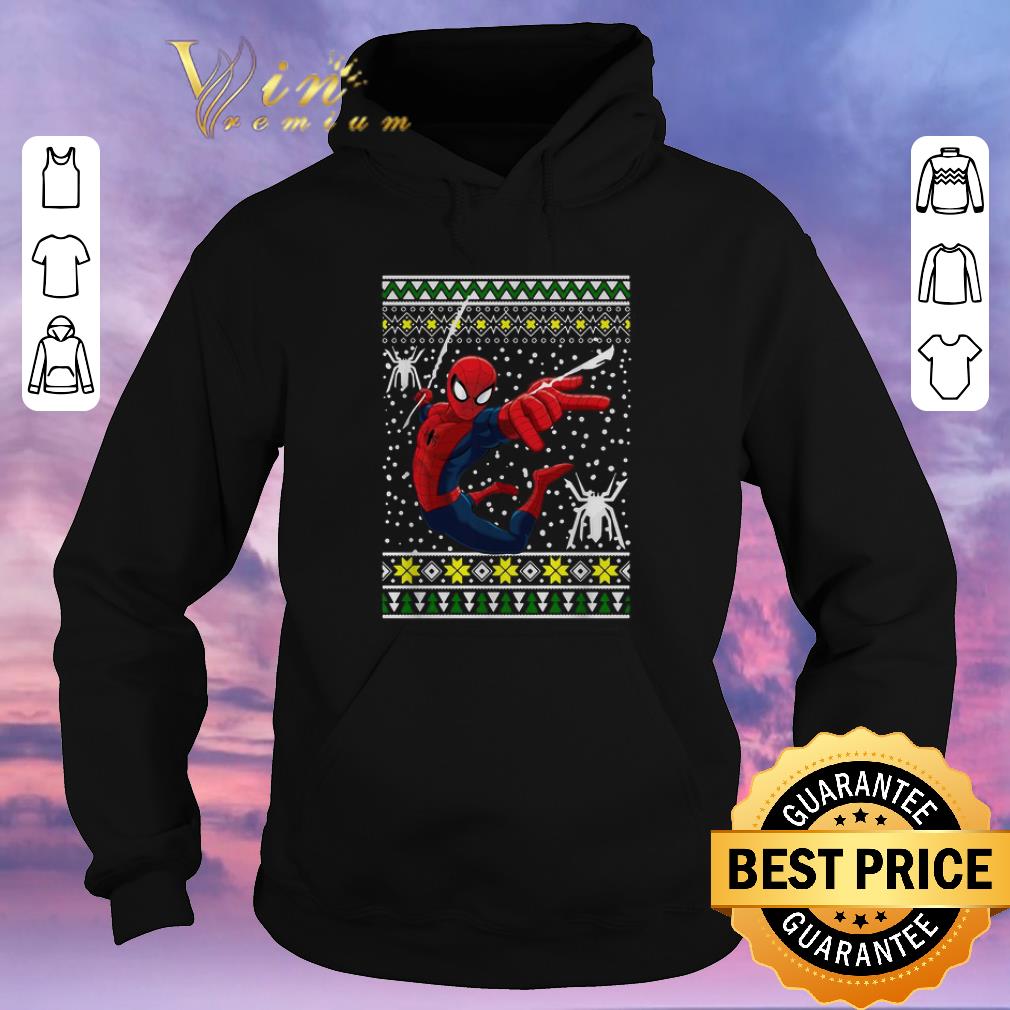 Awesome Amazing Spider man ugly Christmas shirt sweater 4 - Awesome Amazing Spider man ugly Christmas shirt sweater