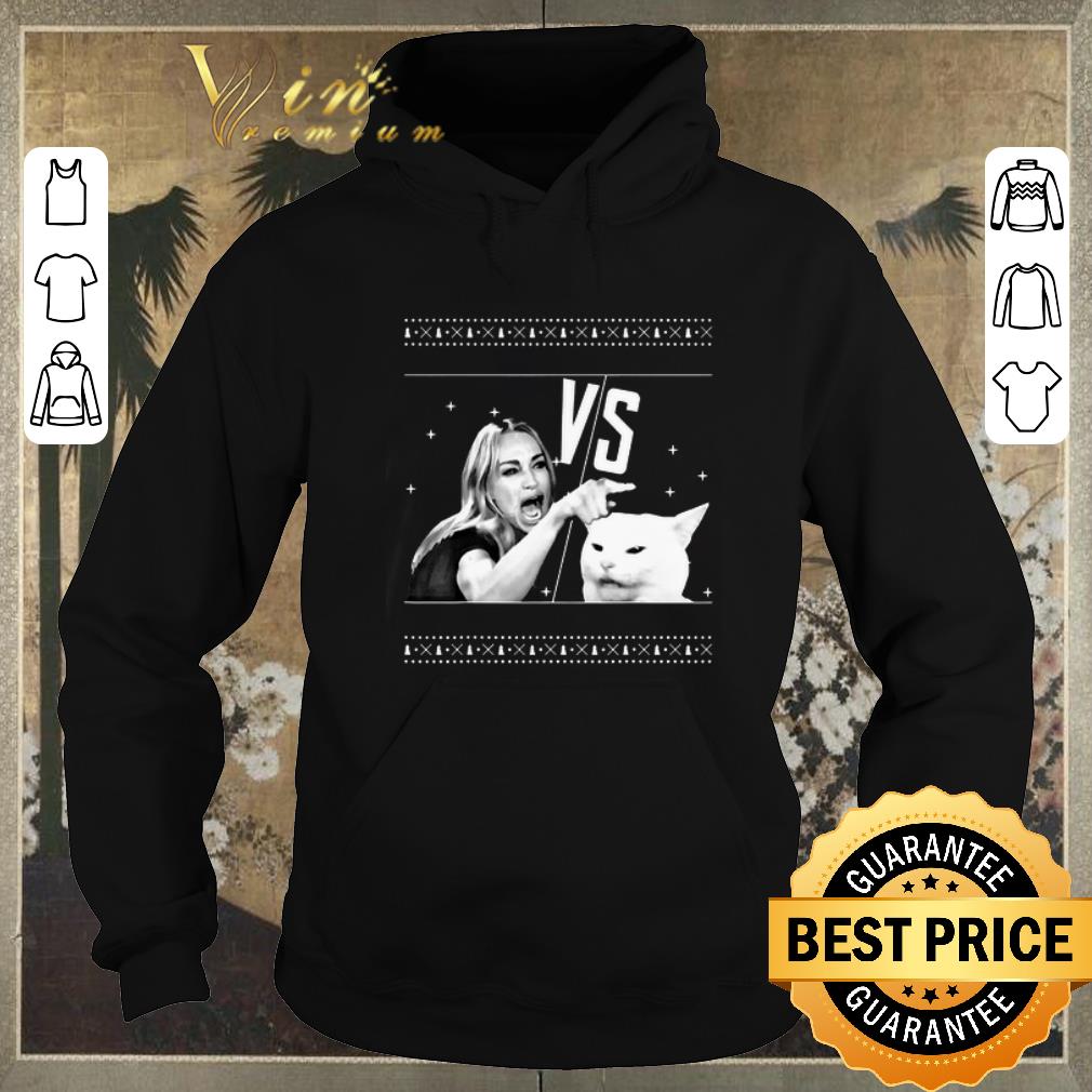 Awesome Angry Women Yelling At Confused Cat At Dinner Table Meme shirt sweater 4 - Awesome Angry Women Yelling At Confused Cat At Dinner Table Meme shirt sweater