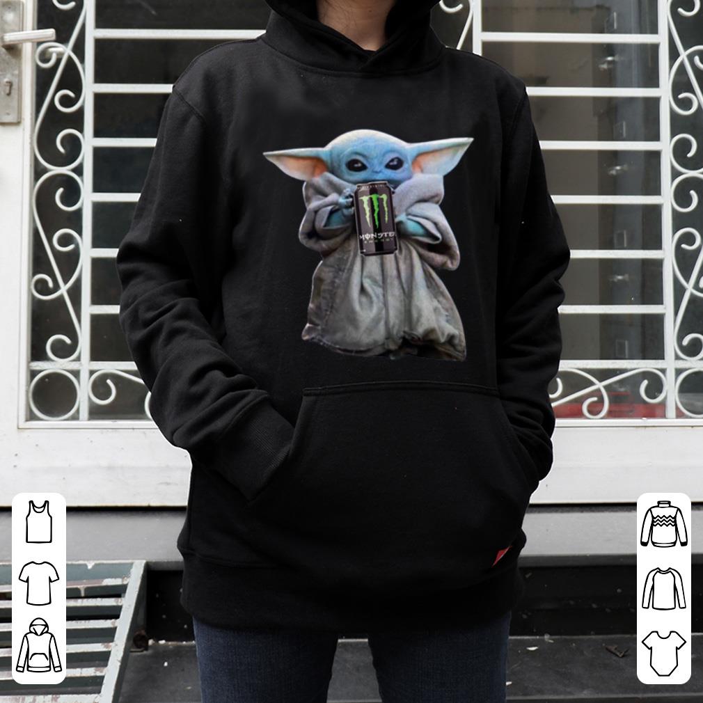 Awesome Baby Yoda Drink Monster Energy shirt 4 - Awesome Baby Yoda Drink Monster Energy shirt