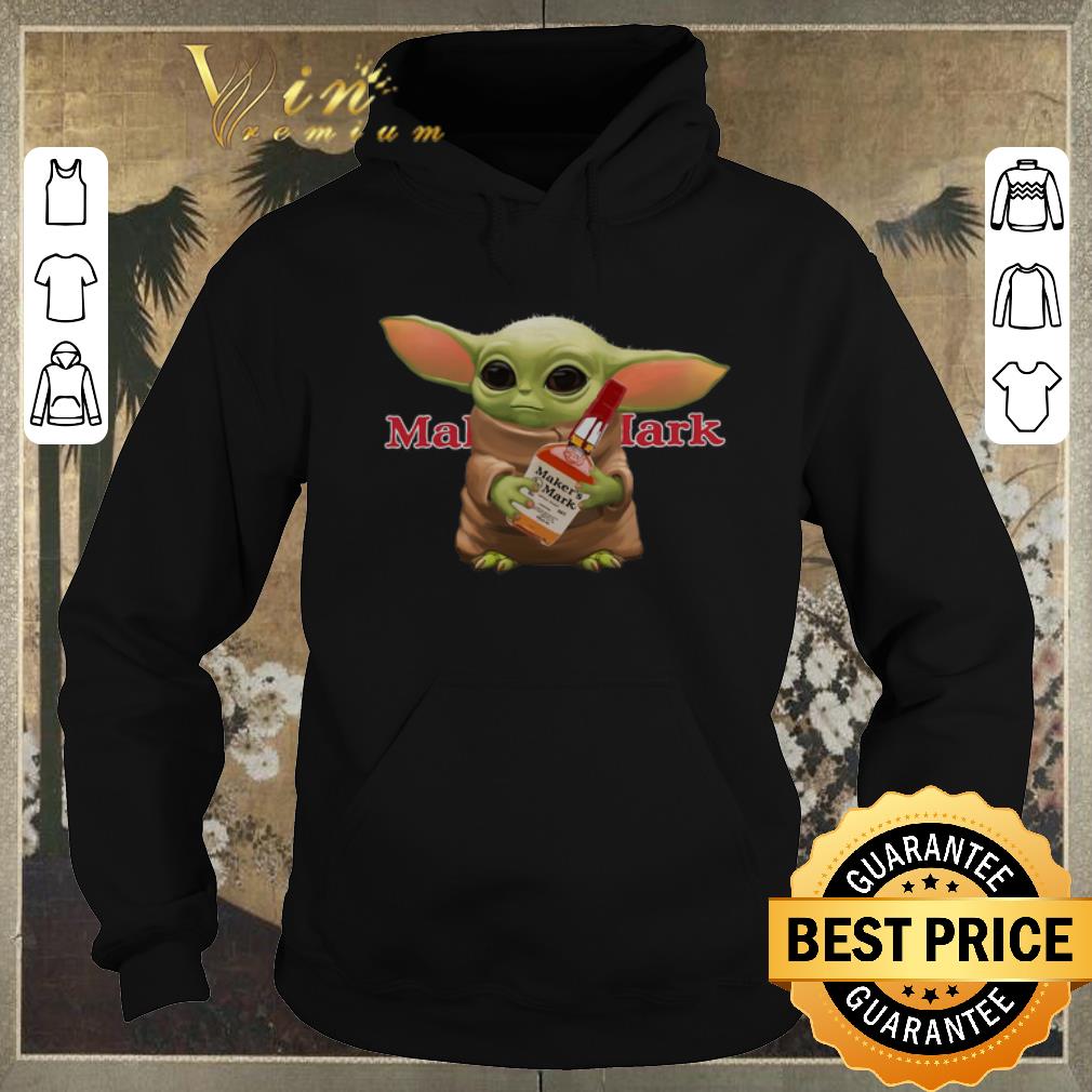 Awesome Baby Yoda hug Maker s Mark Star Wars shirt sweater 4 - Awesome Baby Yoda hug Maker's Mark Star Wars shirt sweater