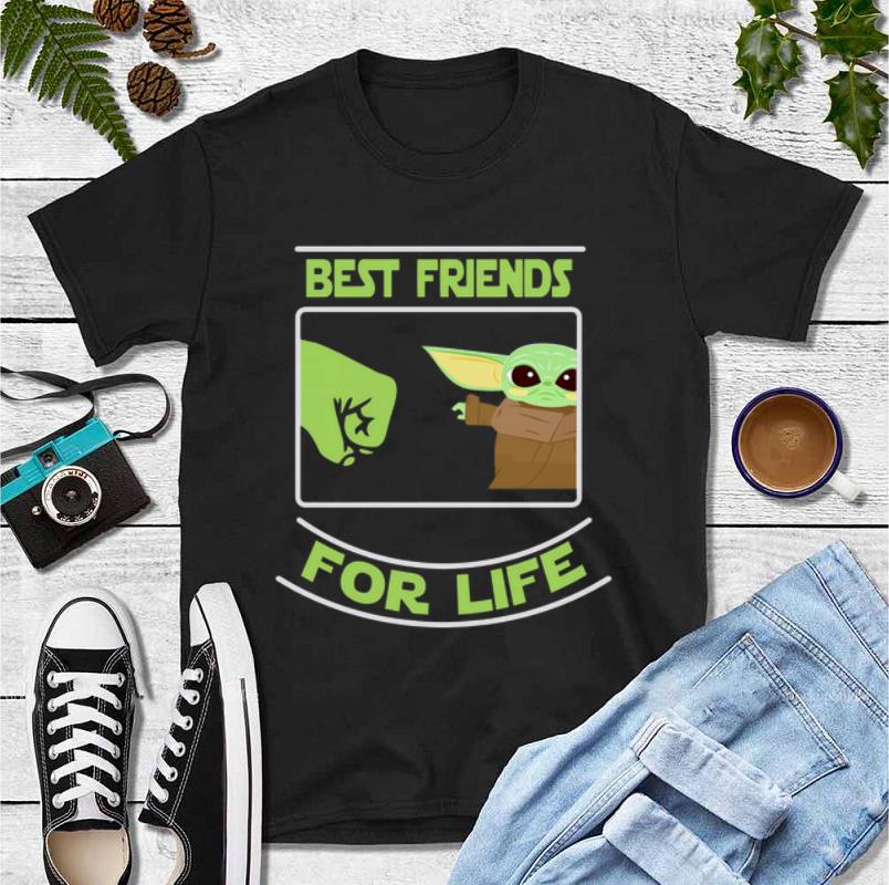 Awesome Best friends for life Baby Yoda shirt 4 - Awesome Best friends for life Baby Yoda shirt