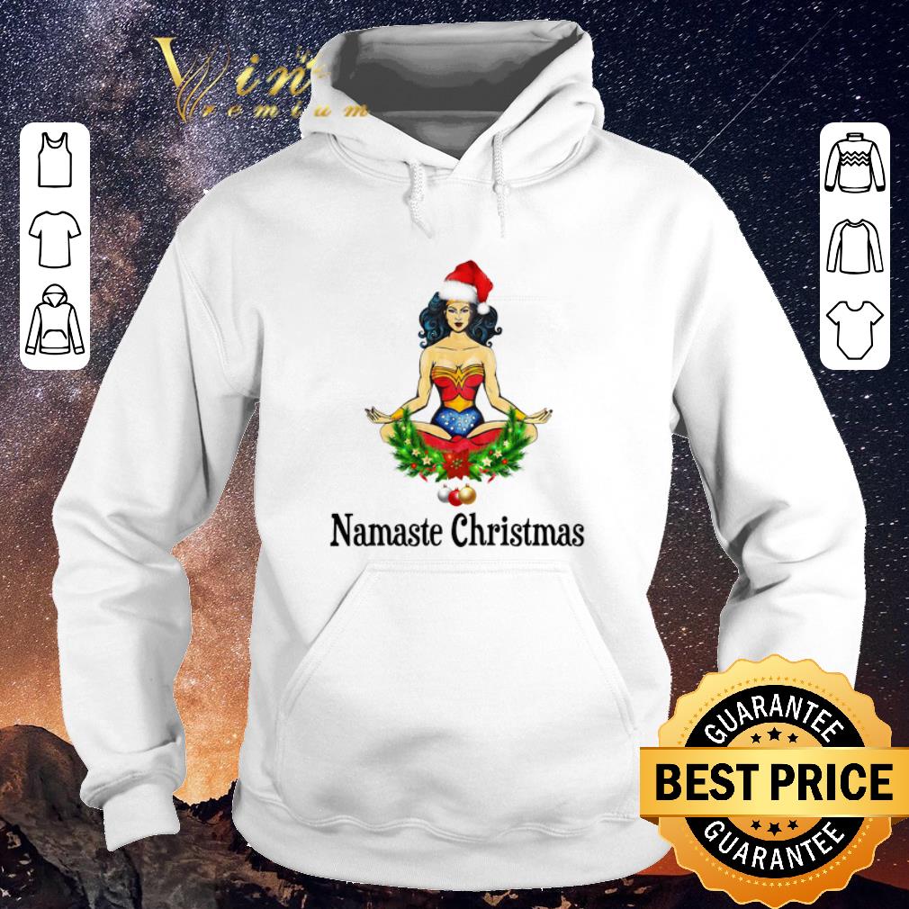 Awesome Christmas Santa Wonder Woman Namaste shirt Awesome Christmas Santa Wonder Woman Namaste shirt 4 - Awesome Christmas Santa Wonder Woman Namaste shirt