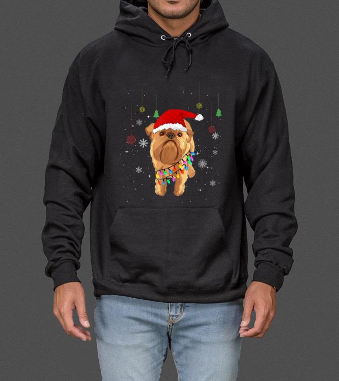 Awesome Cute Brussels Griffon Santa Hat Christmas Dog Gift sweater 4 - Awesome Cute Brussels Griffon Santa Hat Christmas Dog Gift sweater