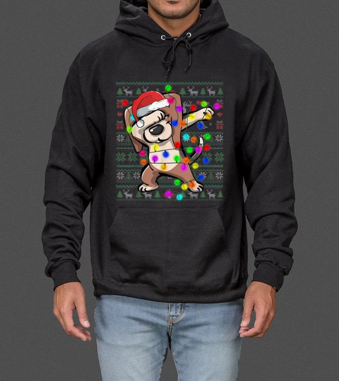 Awesome Dabbing Beagle Christmas Lights Ugly Xmas Sweater Girls Boys sweater 4 - Awesome Dabbing Beagle Christmas Lights Ugly Xmas Sweater Girls Boys sweater