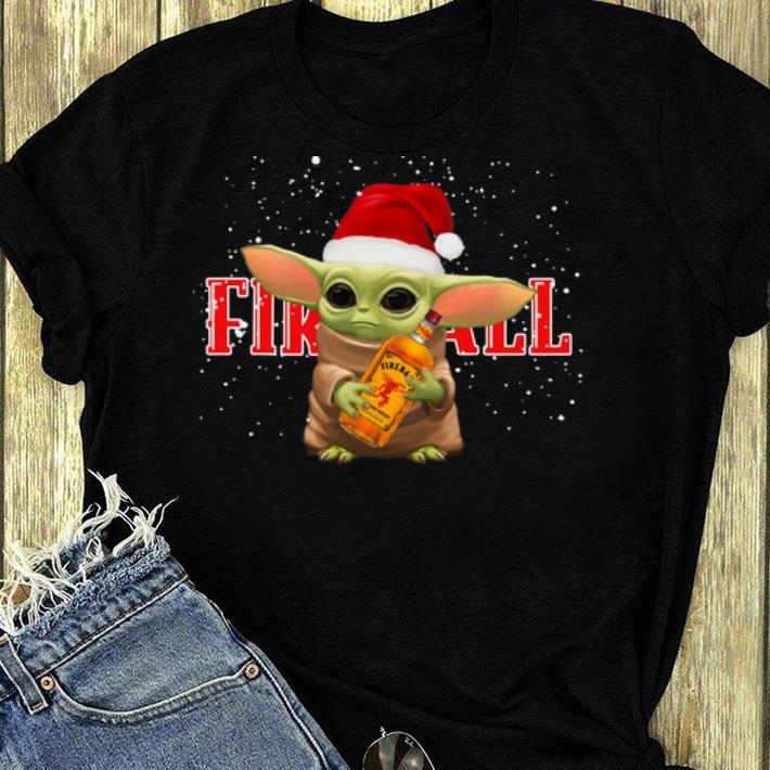 Awesome Fireball Santa Baby Yoda Merry Christmas shirt 4 - Awesome Fireball Santa Baby Yoda Merry Christmas shirt