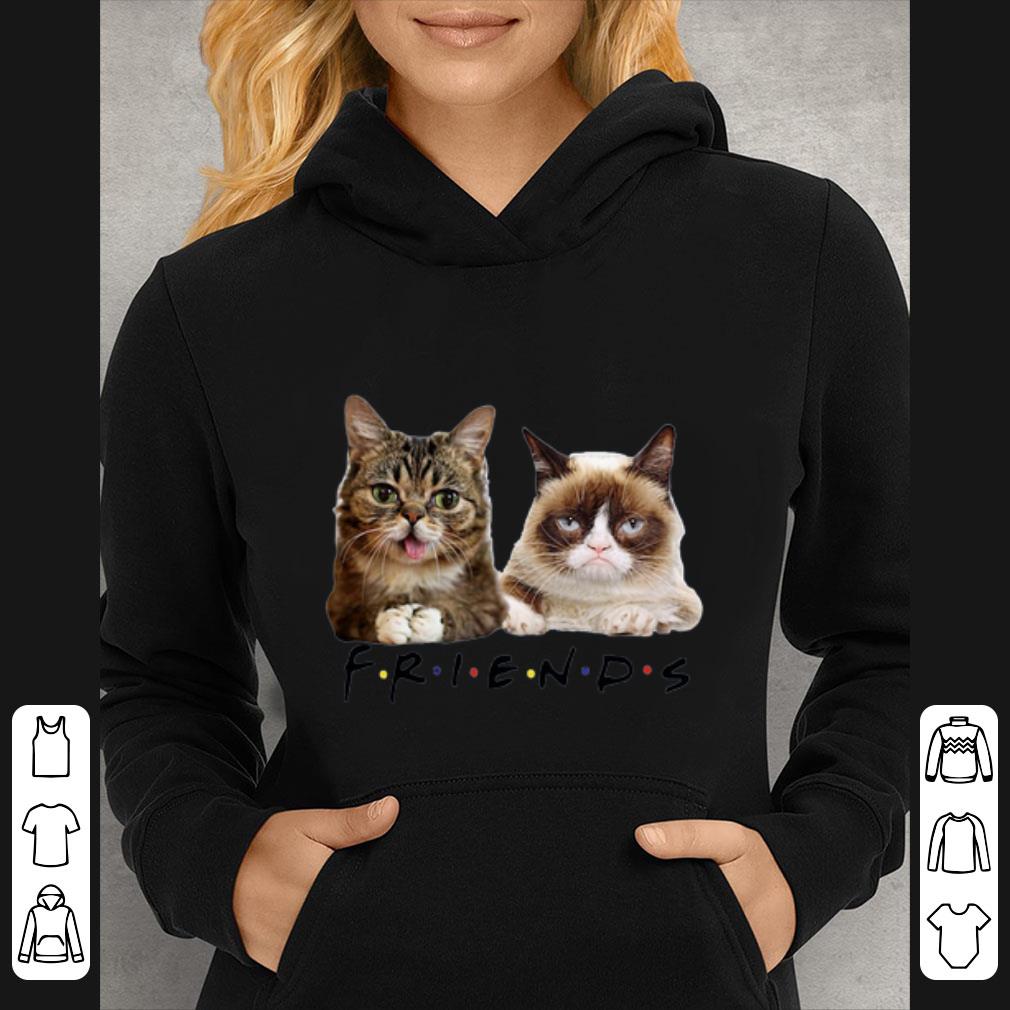 Awesome Grumpy and Lil Bub cats Friends TV Show shirt 4 - Awesome Grumpy and Lil Bub cats Friends TV Show shirt