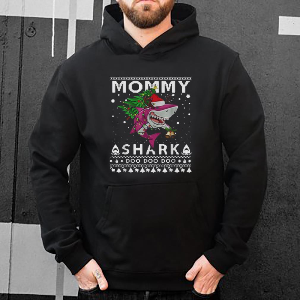Awesome Mommy Shark Santa Doo Doo Doo Christmas ugly shirt 4 - Awesome Mommy Shark Santa Doo Doo Doo Christmas ugly shirt
