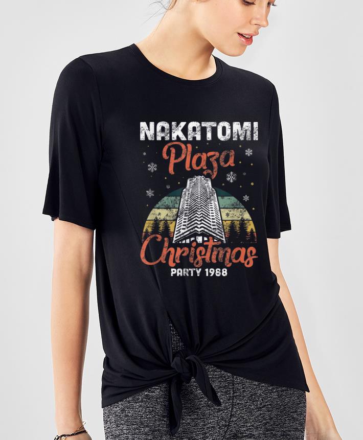 Awesome Nakatomi Plaza Christmas Party 1988 Vintage shirt 4 - Awesome Nakatomi Plaza Christmas Party 1988 Vintage shirt